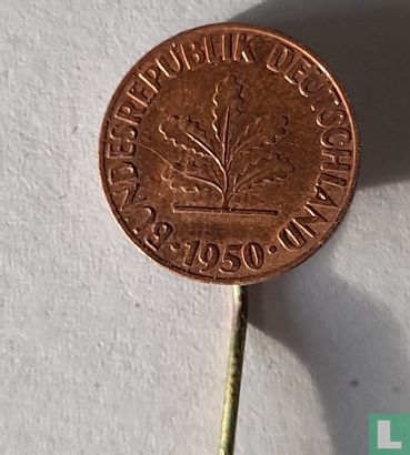 1 Pfennig 1950