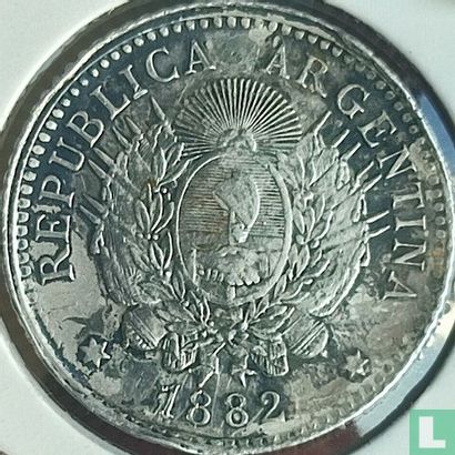 Argentinië 10 centavos 1882 - Afbeelding 1