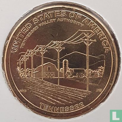 Verenigde Staten 1 dollar 2022 (P) "Tennessee" - Afbeelding 1