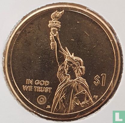 Verenigde Staten 1 dollar 2022 (P) "Tennessee" - Afbeelding 2