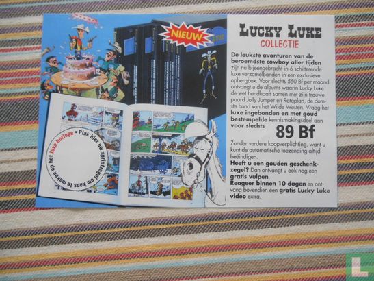 Aanbiedingskaart Lucky Luke Collectie - Afbeelding 2