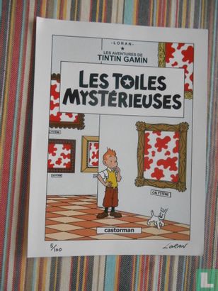Les aventures de Tintin Gamin - Les toiles mysterieuses - Bild 1
