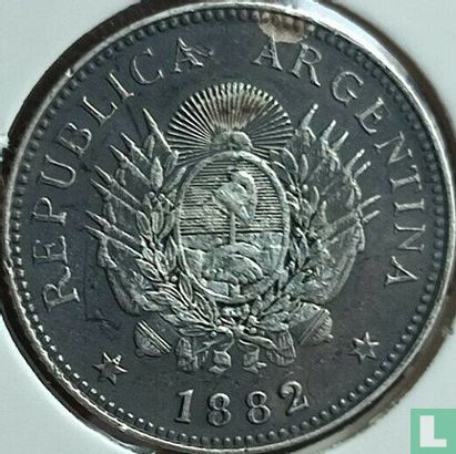 Argentinië 20 centavos 1882 - Afbeelding 1
