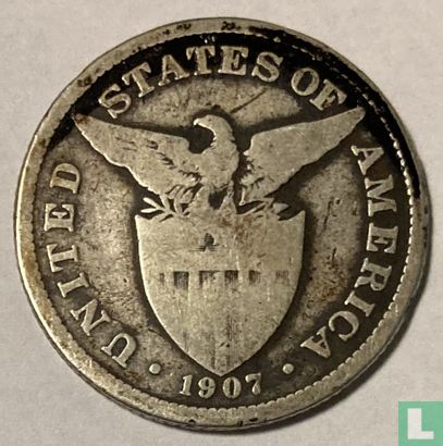 Filipijnen 50 centavos 1907 (zonder S) - Afbeelding 1