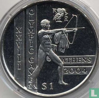 Sierra Leone 10 dollars 2003 (PROOF) "2004 Summer Olympics in Athens - Ancient archer" - Image 2