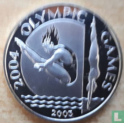 Samoa 10 tala 2003 (PROOF) "2004 Summer Olympics in Athens" - Image 1