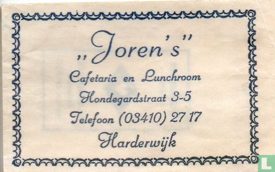 "Joren's" Cafetaria en Lunchroom - Bild 1
