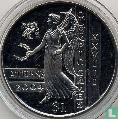 Sierra Leone 10 dollars 2004 (BE) "Summer Olympics in Athens - Victory goddess Nike" - Image 2