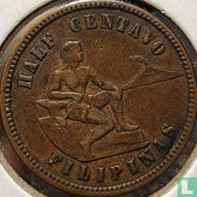 Philippines ½ centavo 1903 - Image 2
