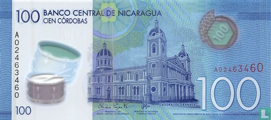 Nicaragua 100 Cordobas  - Image 1