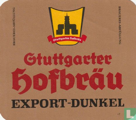 Stuttgarter Hofbräu Export-Dunkel