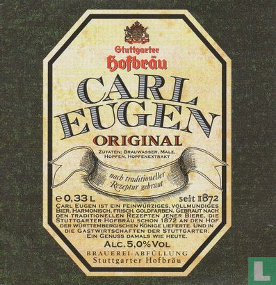Carl Eugen Original