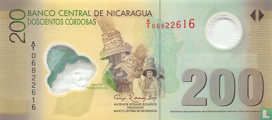 Nicaragua 200 Cordoba  - Image 1