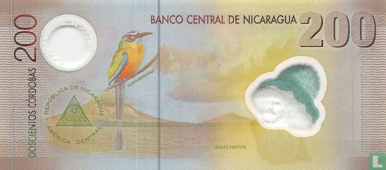 Nicaragua 200 Cordoba  - Image 2