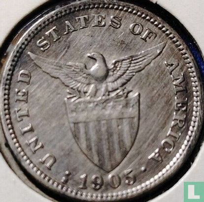 Philippines 20 centavos 1905 - Image 1