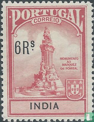 Imposto postal 6 Rs