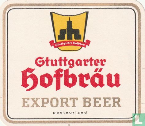 Stuttgarter Hofbräu Export Beer