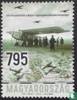100 jaar Hongaarse luchtvaartmaatschappij