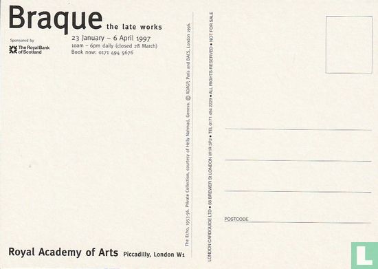 Royal Academy of Arts - Braque - Afbeelding 2