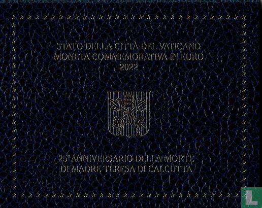 Vaticaan 2 euro 2022 (folder) "25th anniversary of the death of Mother Teresa of Calcutta" - Afbeelding 1
