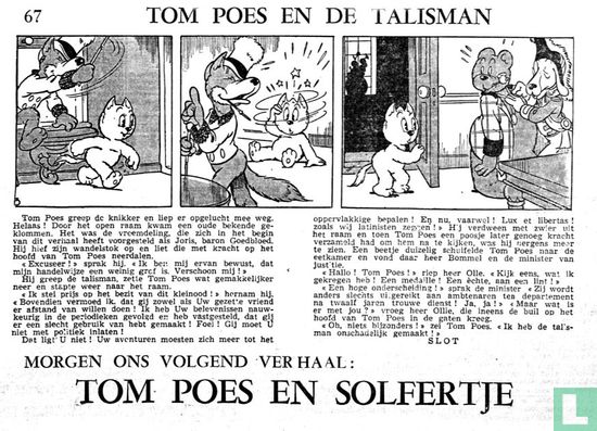 Tom Poes en de talisman - Afbeelding 2
