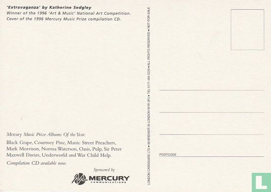 Mercury - Katherine Sedgley 'Extravaganza' - Afbeelding 2