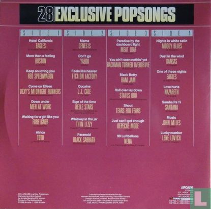 28 Exclusieve Popsongs - Afbeelding 2