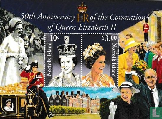50e anniversaire du couronnement de la reine Elizabeth II