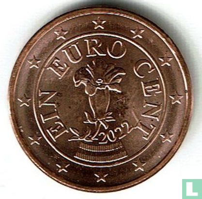 Austria 1 cent 2022 - Image 1