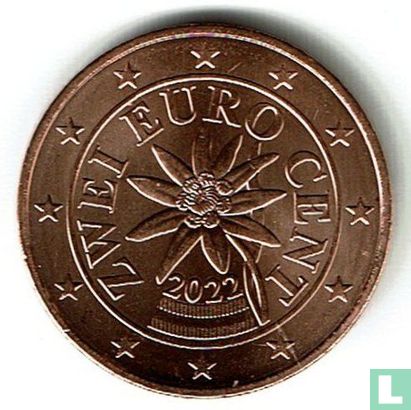 Austria 2 cent 2022 - Image 1
