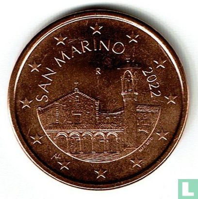 San Marino 5 cent 2022 - Image 1