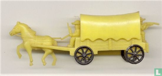 Wagon couvert (jaune)