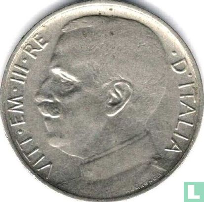 Italie 50 centesimi 1924 (tranche lisse) - Image 2