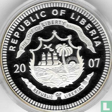 Liberia 20 dollars 2007 (PROOF) "Dwight D. Eisenhower" - Afbeelding 1