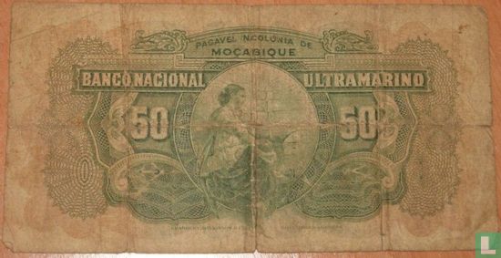 Mozambique 50 escudos (Artur Meneses Correia de Sá & António dos Santos Viegas) - Image 2