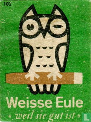 Weisse Eule weil Sie gut ist