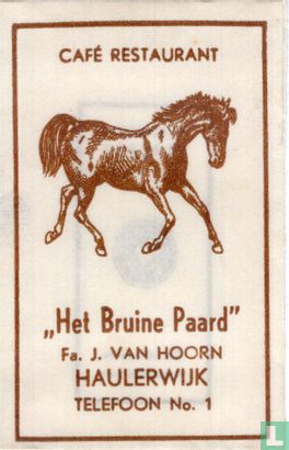 Café Restaurant "Het Bruine Paard" - Image 1