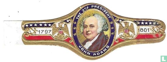 The 2th President John Adams - 1797 - 1801 - Afbeelding 1