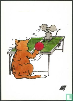  Tafeltennis Kat en muis - Image 1