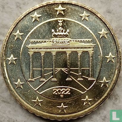 Duitsland 50 cent 2022 (F) - Afbeelding 1