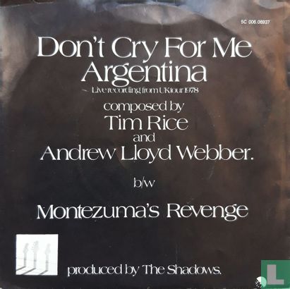 Don't Cry for Me Argentina - Afbeelding 2