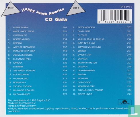 Happy South America CD Gala - Afbeelding 2