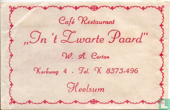 Café Restaurant "In 't Zwarte Paard" - Image 1