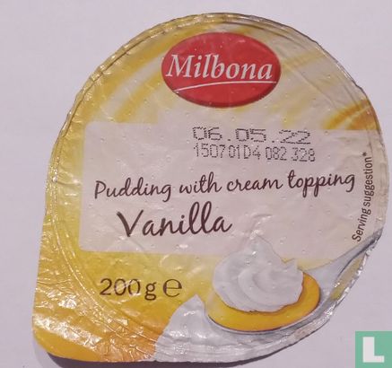 Milbona. Pudding à la vanille