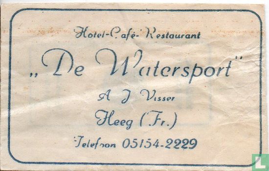 Hotel Café Restaurant "De Watersport" - Afbeelding 1