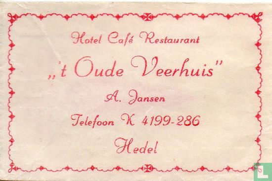 Hotel Café Restaurant " 't Oude Veerhuis" - Afbeelding 1