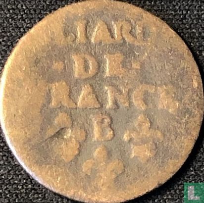 France 1 liard 1656 (B) - Image 2
