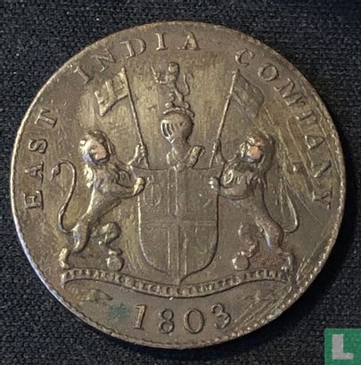 Madras 20 cash 1803 - Afbeelding 1