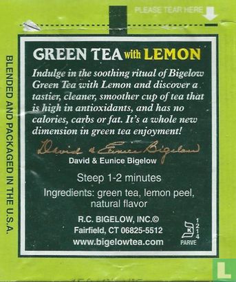 Green Tea with Lemon  - Afbeelding 2