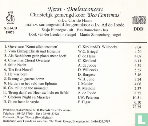 Kerst-Doelenconcert  1990 - Afbeelding 2